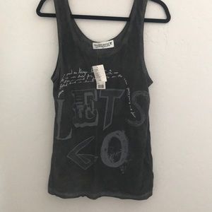 Urban Outfitters Grey Tank Top